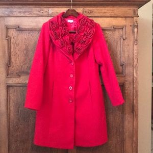 Linea Domani Red Coat